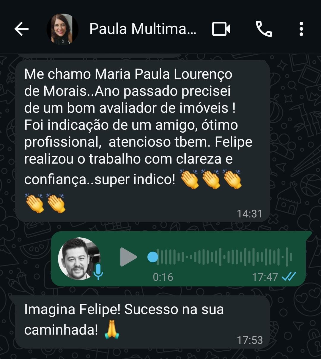 Depoimento de cliente 4